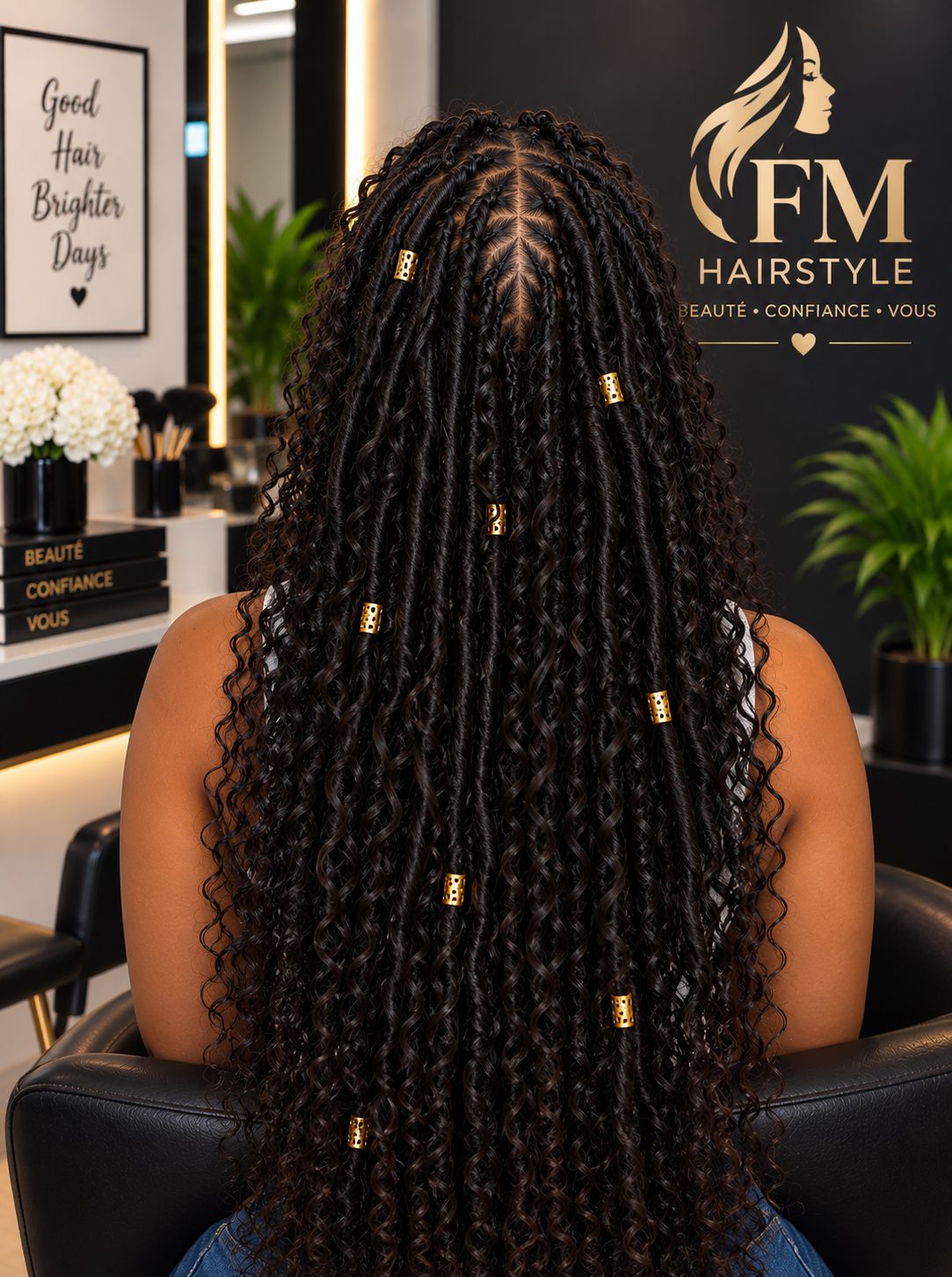 Soft Locs - Back view