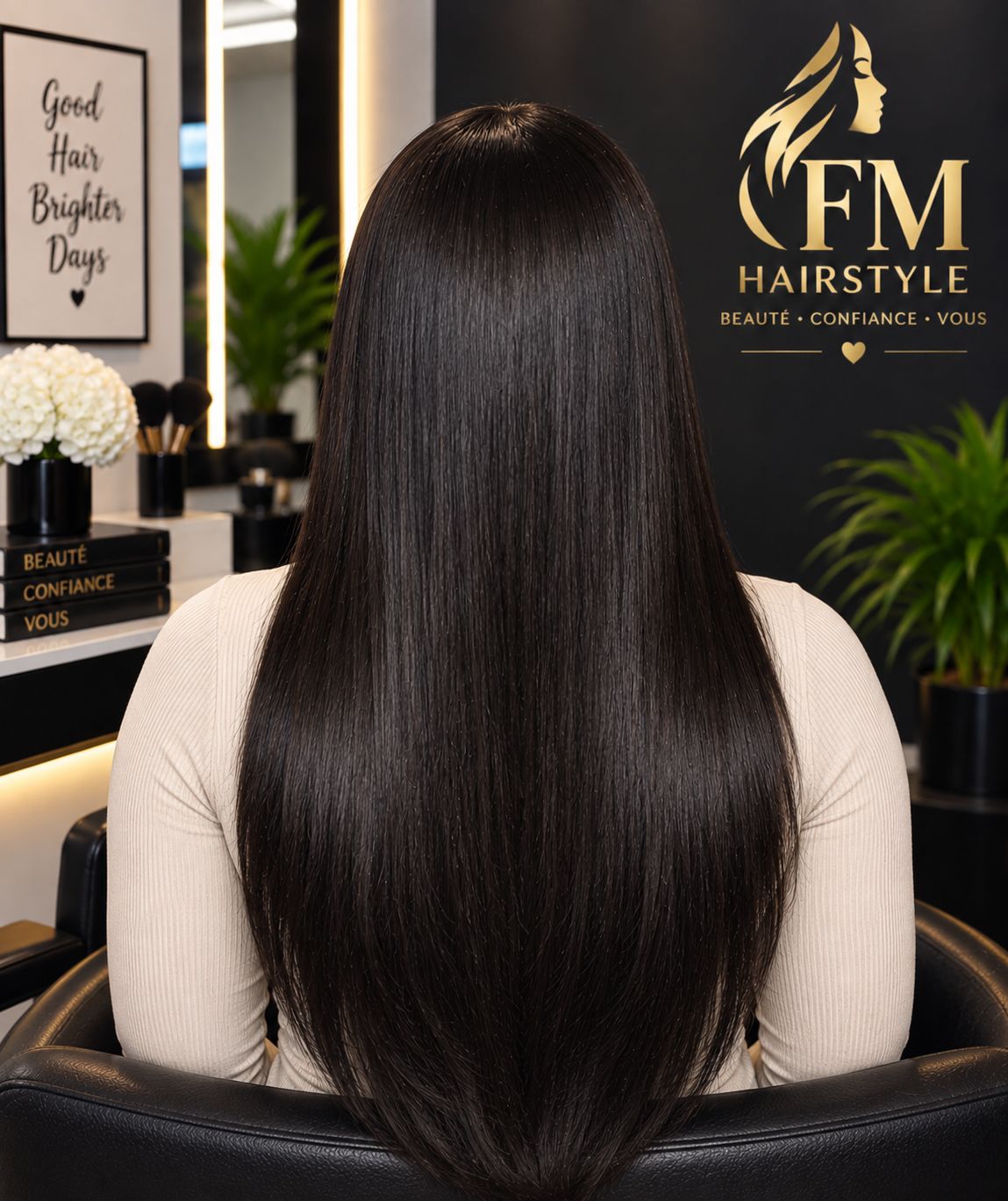Straight Weave - Back view