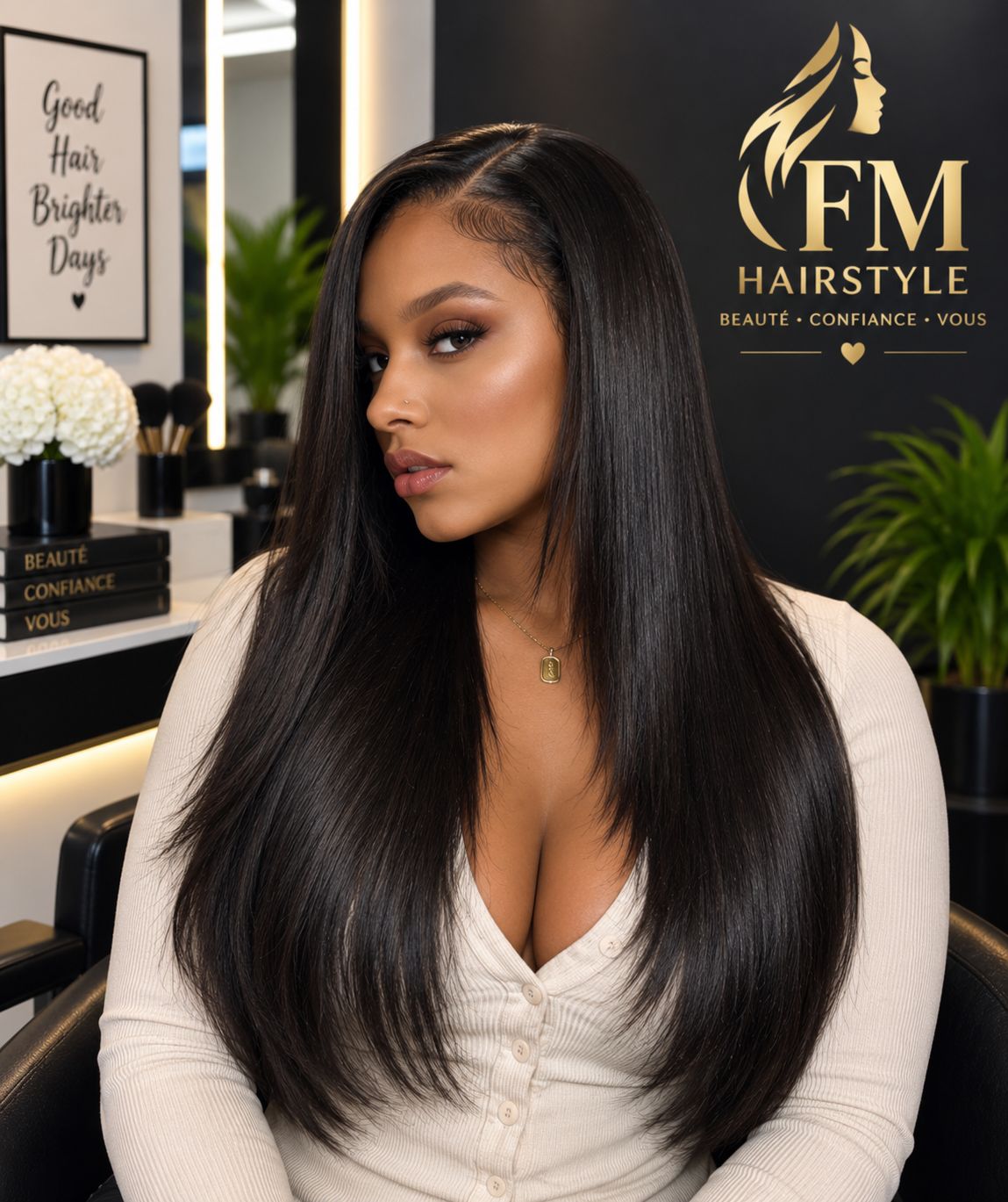 Straight Weave - Front view
